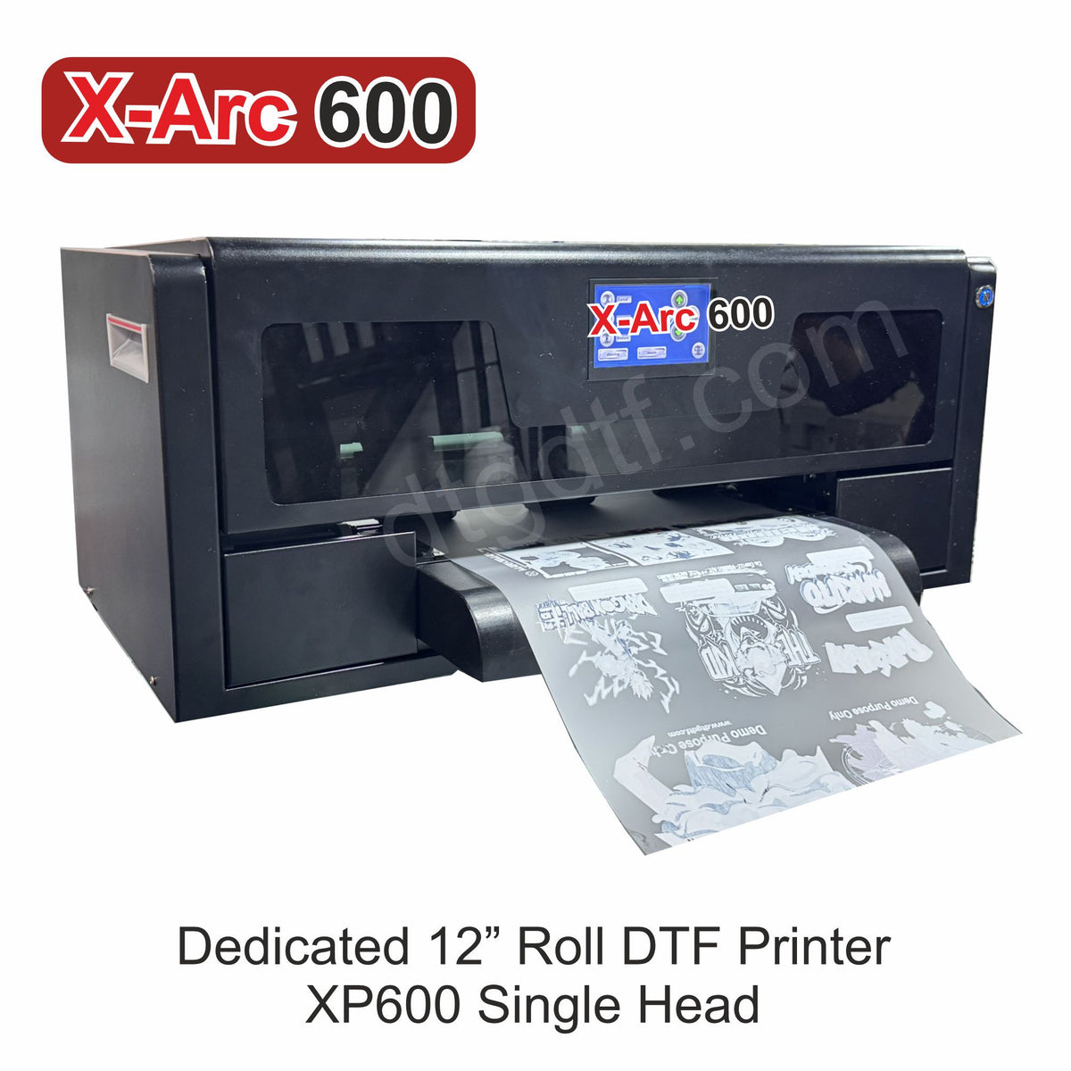 X Arc 12 inch Single Head Roll DTF Printer without shaker - store.dtgdtf
