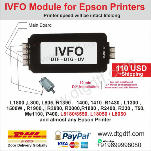 IVFO Speed Drop Module for Epson Printers - store.dtgdtf